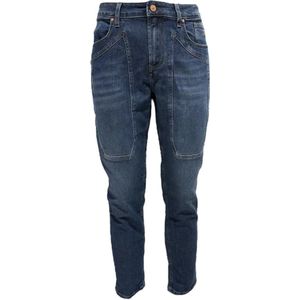 Jeckerson, James Skinny Jeans Blauw, Heren, Maat:W31