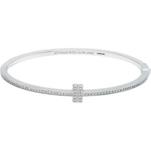 Tiffany & Co. Pre-owned, Pre-owned, Dames, Wit, ONE Size, Pre-owned White Gold bracelets