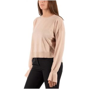 Liu Jo, Truien, Dames, Roze, L, Wol, Damesmode Top