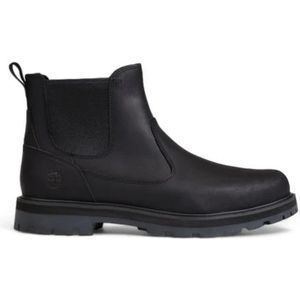 Timberland, Schoenen, Heren, Zwart, 44 EU, Leer, Nubuck Chelsea Boots voor Heren