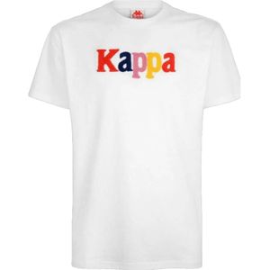 Kappa, Tops, Heren, Wit, 2Xl, Katoen, T-Shirts