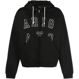 Axel Arigato, Sweatshirts & Hoodies, Heren, Zwart, XL, Katoen, Hoodies