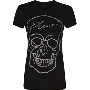 Philipp Plein, Tops, Dames, Zwart, M, t-shirt