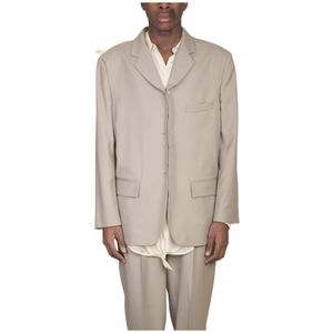 Magliano, Getailleerde Blazer Beige, Heren, Maat:M