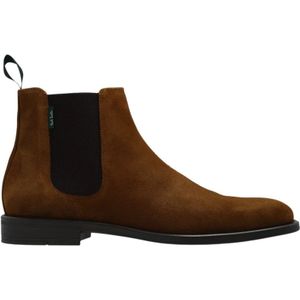 PS By Paul Smith, Leather Chelsea boots Bruin, Heren, Maat:45 EU