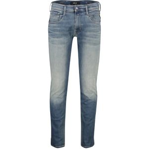 Replay, Jeans, Heren, Blauw, W30 L30, Katoen, Blauwe Slim Fit Zomer Jeans