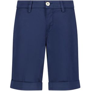 Re-Hash, Korte broeken, Dames, Blauw, W30, Katoen, Dames Bermuda Shorts