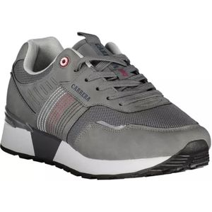 Carrera, Schoenen, Heren, Grijs, 41 EU, Polyester, Grijze Polyester Sneaker voor Heren