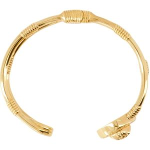 Versace, Accessoires, Dames, Geel, M, Medusa Veiligheidsspeld Armband - Goud