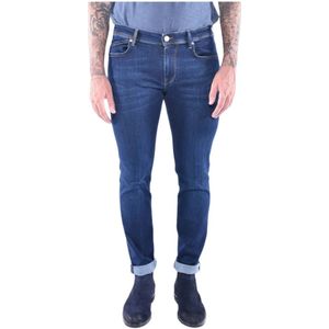 Re-Hash, Jeans, Heren, Blauw, W34, Denim, Skinny Denim Jeans voor Heren