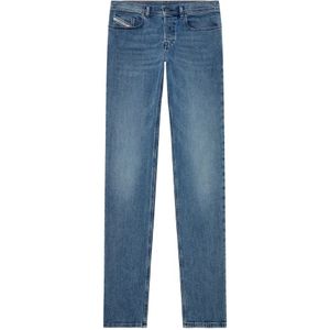 Diesel, Jeans, Heren, Blauw, W33 L34, Katoen, Tapered Jeans - D-Finitive Style