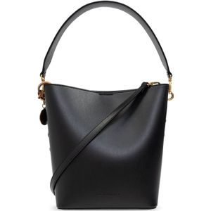 Stella McCartney, Tassen, Dames, Zwart, ONE Size, Leer, Frayme Bucket Tas