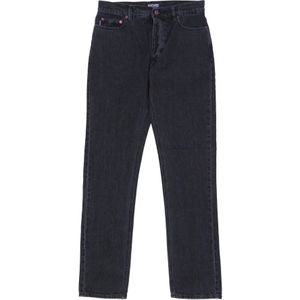 Octopus, Reguliere Denim Zwarte Jeans Zak Man Zwart, Heren, Maat:W29