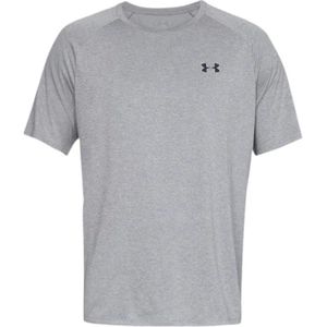 Under Armour, Tops, Heren, Grijs, M, Grijze Casual T-Shirts Collectie