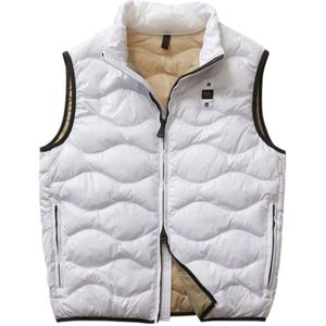 Blauer, Golf King Witte Heren Vest Wit, Heren, Maat:M