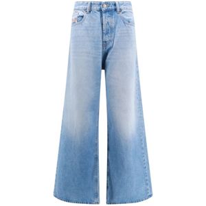 Diesel, Jeans, Dames, Blauw, W27, Katoen, D-Sire Katoenen Jeans