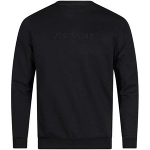 Radical, Sweatshirts & Hoodies, Heren, Zwart, S, Logo Borduursel Crewneck Sweater | Zwart
