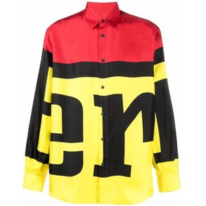 Ferrari, Casual Shirts Rood, Heren, Maat:M