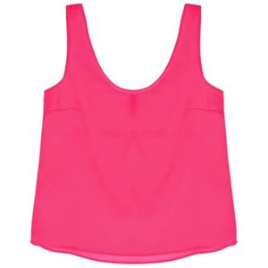 Imperial, Tops, Dames, Roze, S, Polyester, Mouwloze Top