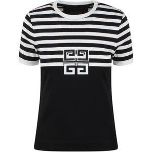 Givenchy, Tops, Dames, Veelkleurig, S, Katoen, T-Shirts