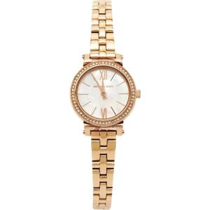 Michael Kors Pre-owned, Pre-owned, Dames, Wit, ONE Size, Pre-owned Metal watches