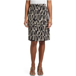 Betty Barclay, Rokken, Dames, Veelkleurig, L, Grafische Slip Rok