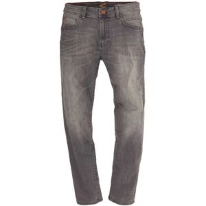 Camel Active, Grijze Denim 5-Pocket Jeans Grijs, Heren, Maat:W36