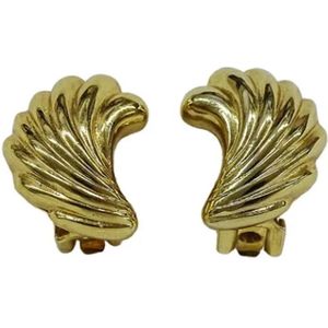 Dior Vintage, Pre-owned Metal earrings Geel, Dames, Maat:ONE Size