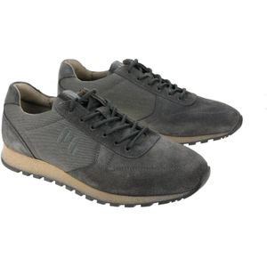 Gabor, Schoenen, Heren, Grijs, 40 EU, Grijze Heren Sneaker