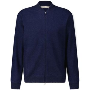 Maurizio Baldassari, Truien, Heren, Blauw, 2Xl, Kasjmier, Kasjmier Blouson Jas