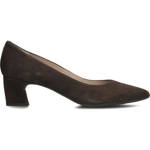 Unisa, Schoenen, Dames, Bruin, 37 EU, Suède, Bruine Suède Pump Hakken