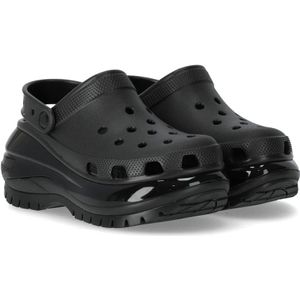 Crocs, Schoenen, Dames, Zwart, 36 EU, Zwarte Mega Crush Klomp