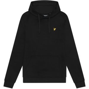 Lyle & Scott, Sweatshirts & Hoodies, Heren, Zwart, L, Fly Fleece Hoodie