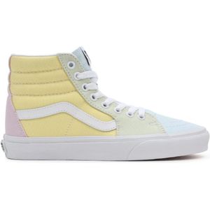 Vans, Pastelkleurige hoge sneakers Geel, Dames, Maat:36 EU