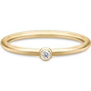 Julie Sandlau, Accessoires, Dames, Wit, 52 MM, Elegante Finesse Clear Ring