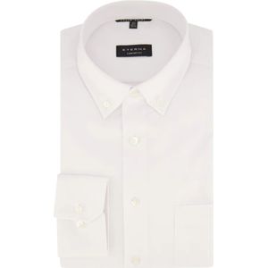 Eterna, Witte Business Overhemd Jurk Katoen Wit, Heren, Maat:5XL
