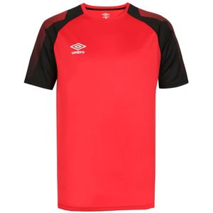Umbro, Challenge Teamwear Polyester T-shirt Rood, Heren, Maat:2XS