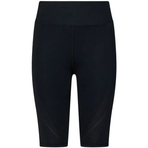 Adidas by Stella McCartney, Zwarte Stella Mc Cartney Shorts met Verstelbare Tailleband Zwart, Dames, Maat:S