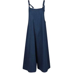 Sarahwear, Blauwe Denim Jumpsuit Blauw, Dames, Maat:S