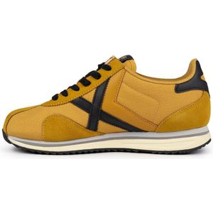 Munich, Schoenen, Heren, Geel, 44 EU, Leer, Retro Amarillo Sneaker