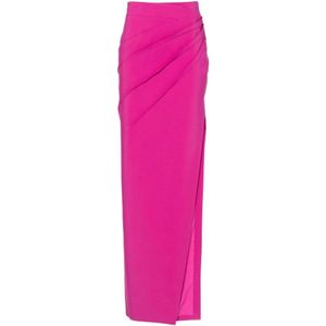 Genny, Maxi Skirts Roze, Dames, Maat:S