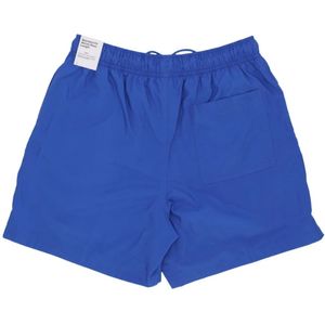 Nike, Badkleding, Heren, Blauw, XL, Polyester, Royal/Witte Zwemshorts met Mesh