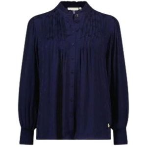 Fabienne Chapot, Blouses & Shirts, Dames, Blauw, S, Blouse met Bloemenprint