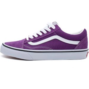 Vans, Schoenen, Dames, Paars, 40 EU, Leer, Sneakers