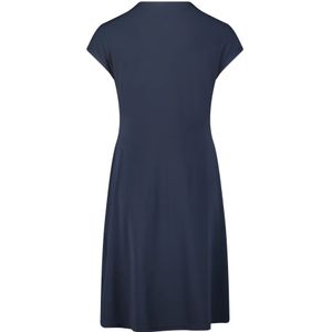 Betty Barclay, Kleedjes, Dames, Blauw, XL, Casual Jurk zonder Sluiting