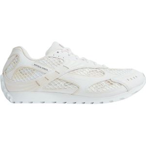 Bottega Veneta, Schoenen, Heren, Wit, 45 EU, Witte Sneakers Lichtgewicht Technische Stof Mesh