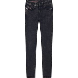 Diesel, Jeans, Heren, Zwart, W28 L32, Katoen, Punk Rock Slim-fit Jeans