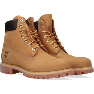 Timberland, Schoenen, Heren, Bruin, 43 1/2 EU, Leer, Premium Boot Heren Leren Enkellaarzen