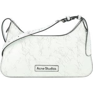 Acne Studios, Tassen, Dames, Wit, ONE Size, Leer, Handbags