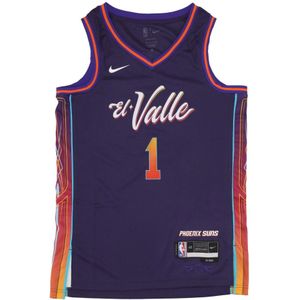 Nike, Sport, Heren, Zwart, XS, Phoenix Suns City Edition Basketbalshirt 2023/24